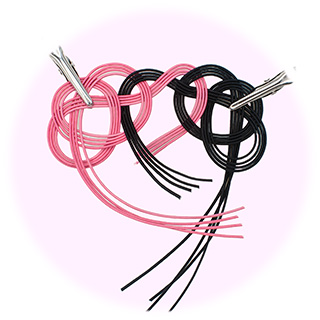 「あじさい結び」の作り方３