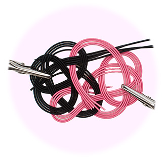 「あじさい結び」の作り方４