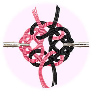 「あじさい結び」の作り方５