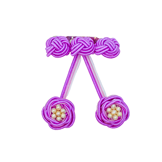 サクランボのブローチ