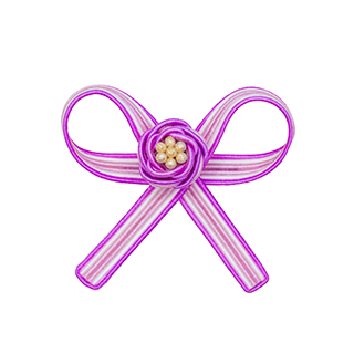 リボンのブローチ