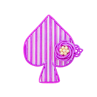 スペードのブローチ