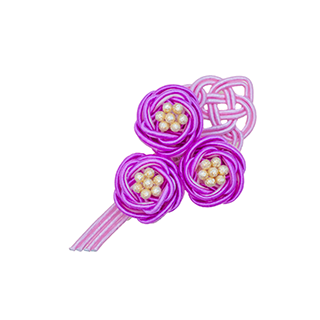 三つ巴のブローチM