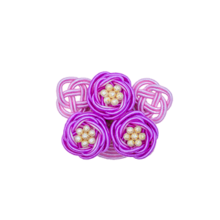 三つ巴のブローチS